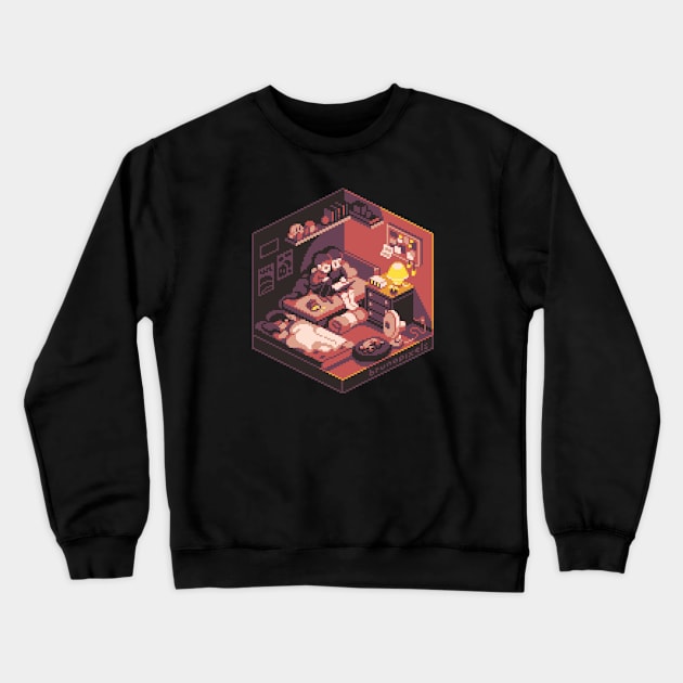 slumber party Crewneck Sweatshirt by brunopixels